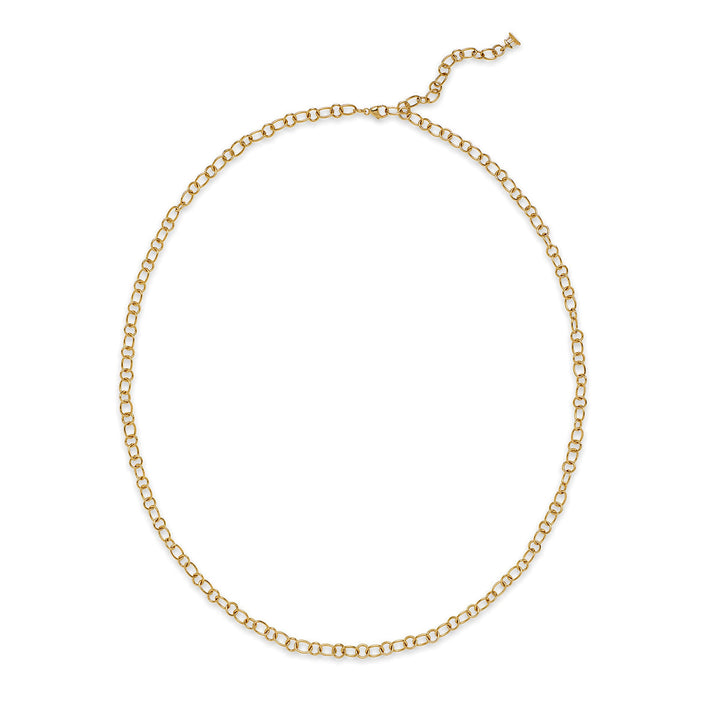 Temple St Clair Jewelry - Ribbon 18K Yellow Gold Chain Necklace | Manfredi Jewels