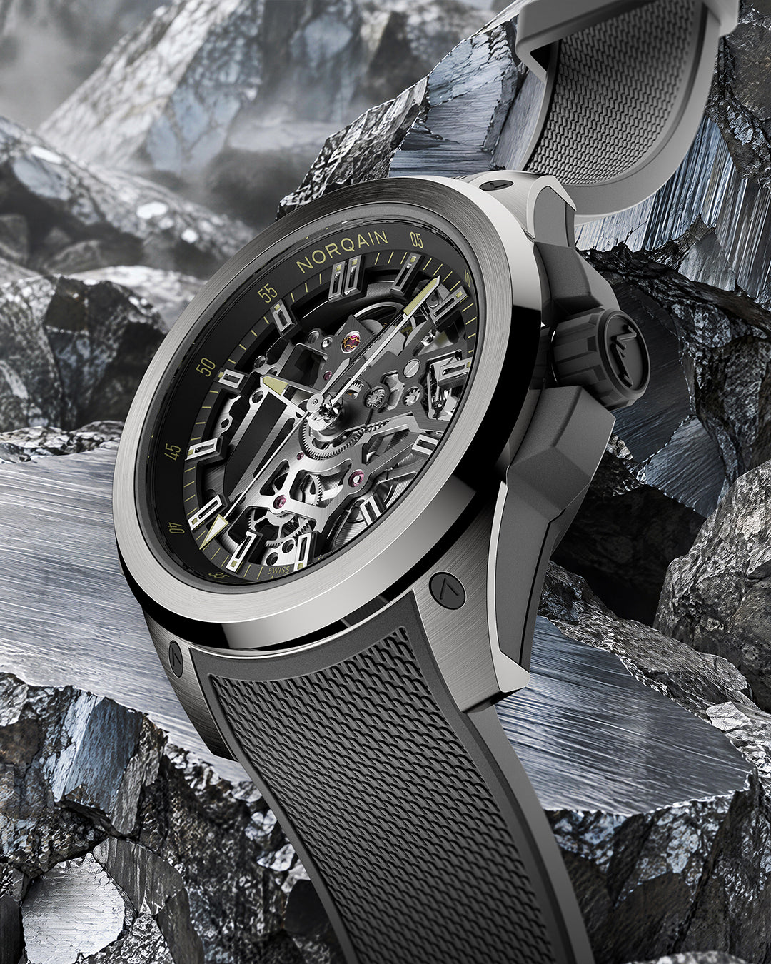 NORQAIN New Watches - INDEPENDENCE WILD ONE SKELETON LIMITED EDITION | Manfredi Jewels