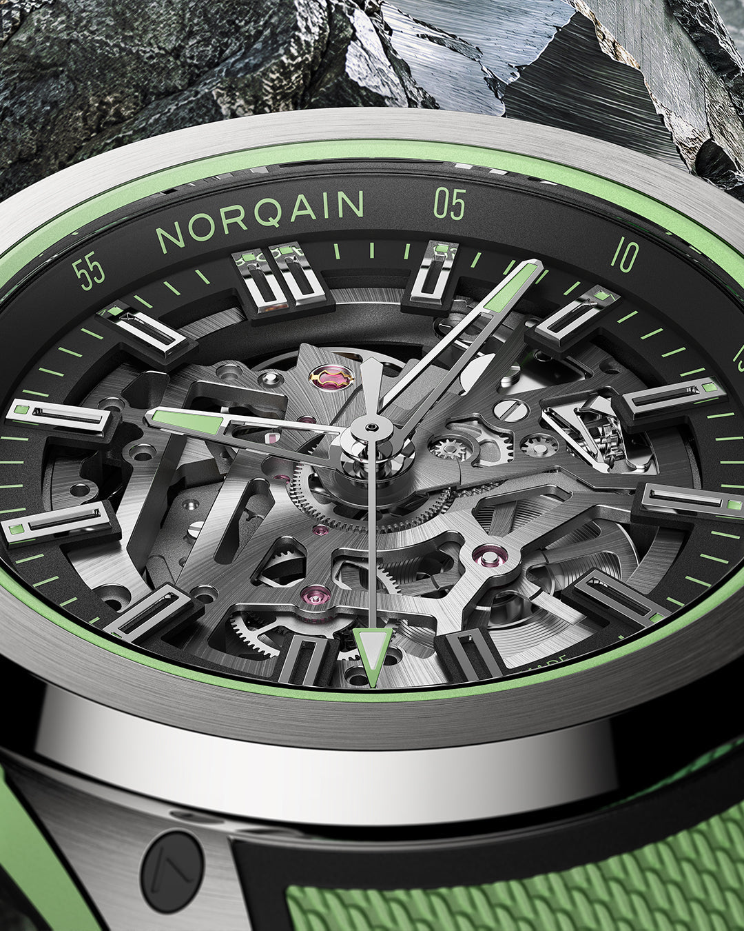 NORQAIN New Watches - INDEPENDENCE WILD ONE SKELETON | Manfredi Jewels