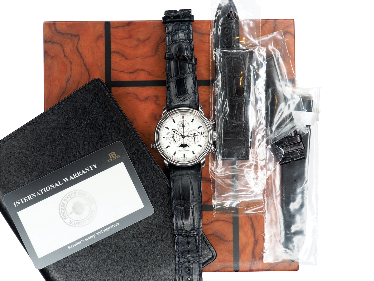 Pre-Owned Blancpain Pre-Owned Watches - Léman Flyback Chronograph Perpetual Calendar | Manfredi Jewels