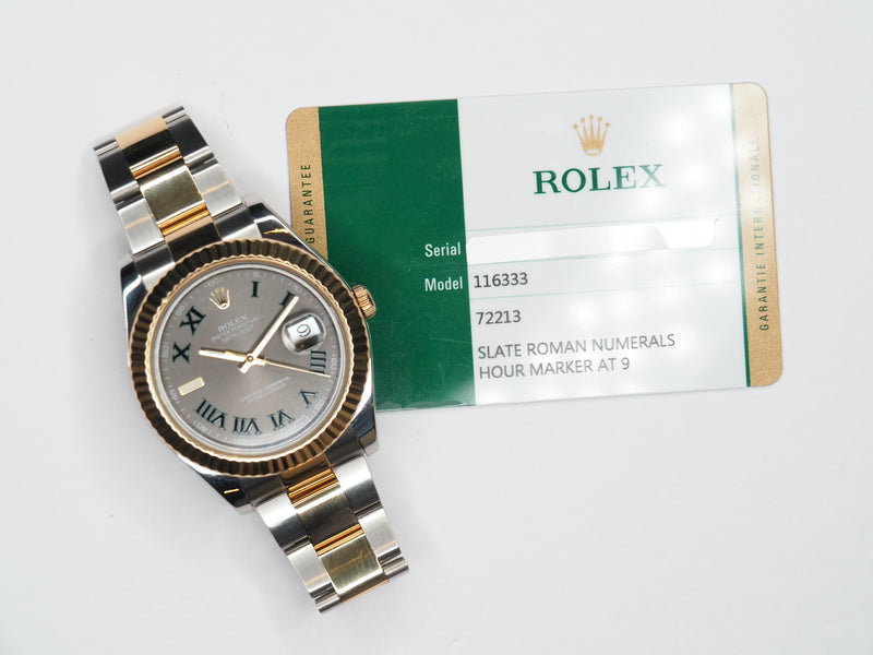 Datejust 41 "Wimbledon"