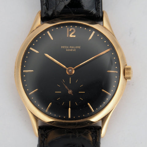 Calatrava Black Dial