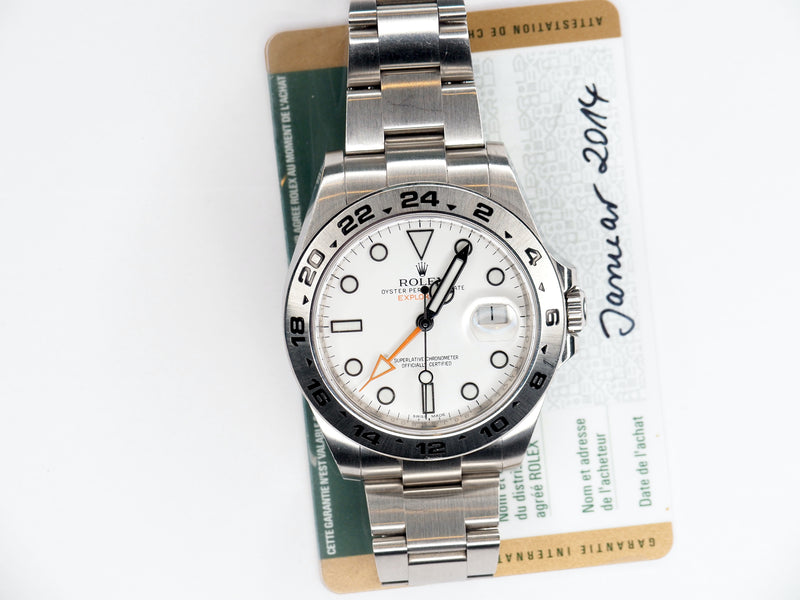 Explorer II Polar White