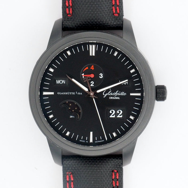Senator Black Ceramic Perpetual Calendar