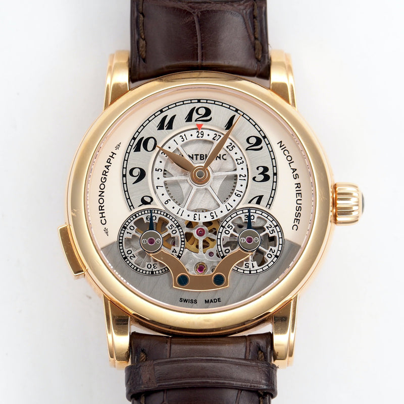 Pre-Owned Montblanc Pre-Owned Watches - Nicolas Rieussec Chronograph Open Date | Manfredi Jewels