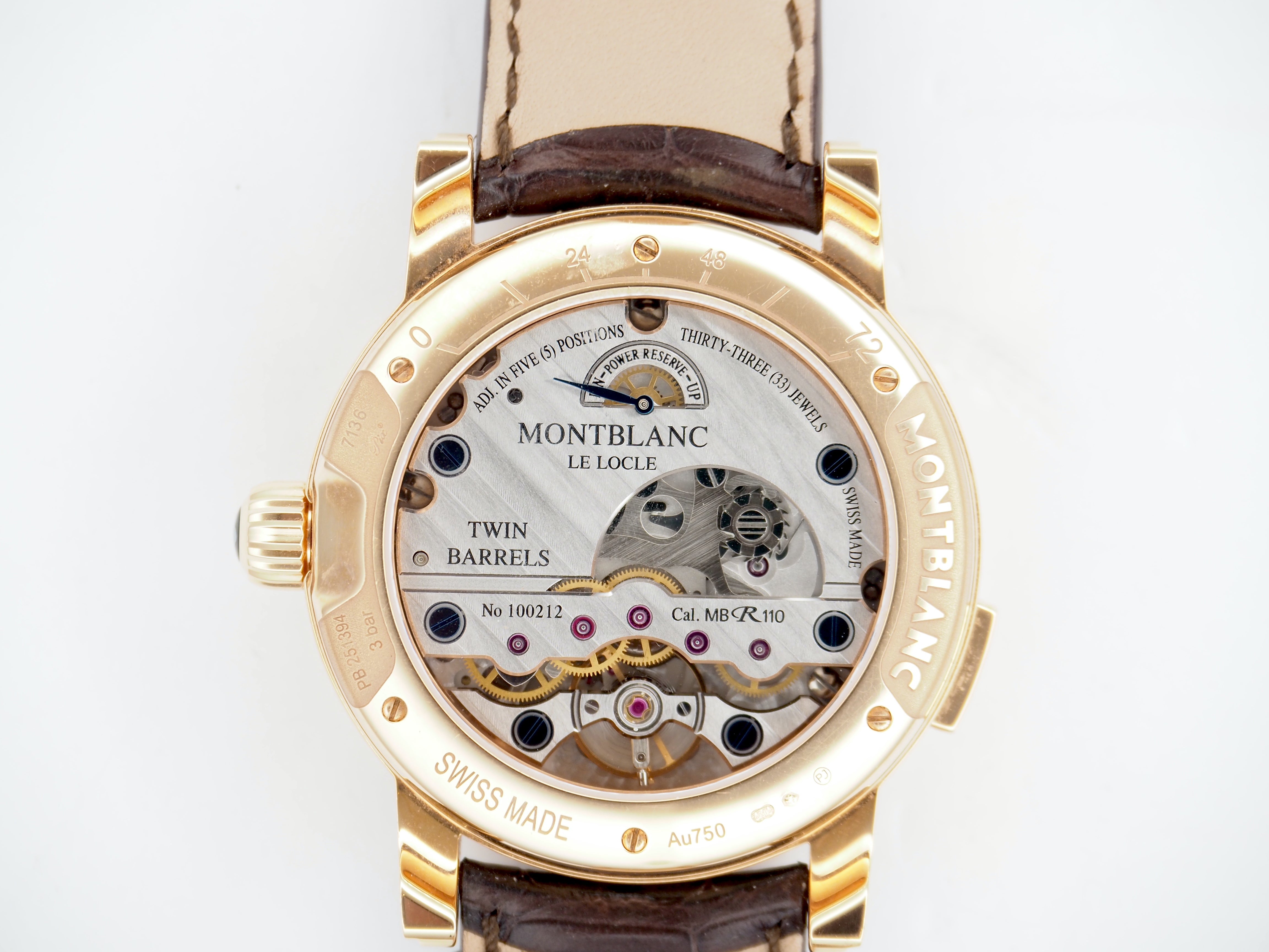 Pre - owned Montblanc Star Nicholas Rieussec Monopusher