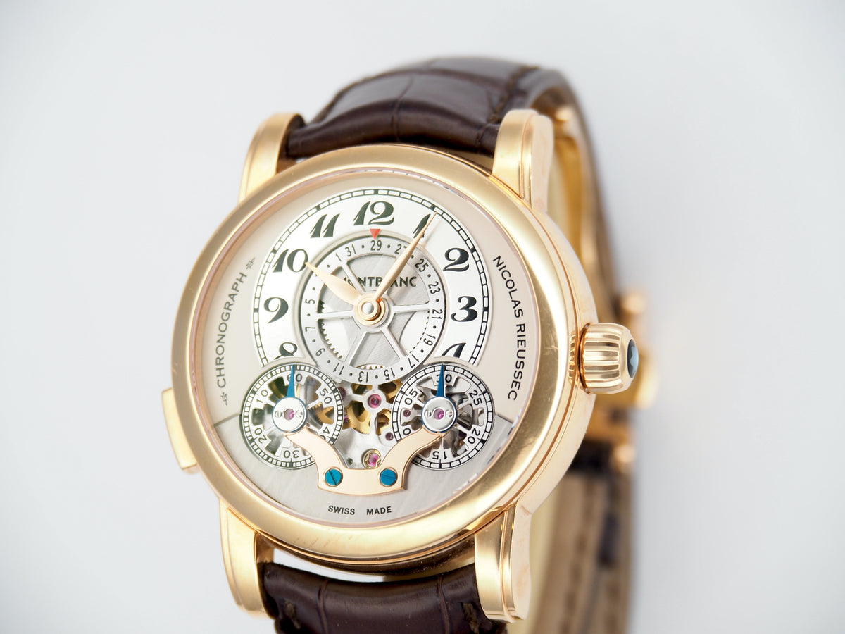 Pre-Owned Montblanc Pre-Owned Watches - Nicolas Rieussec Chronograph Open Date | Manfredi Jewels
