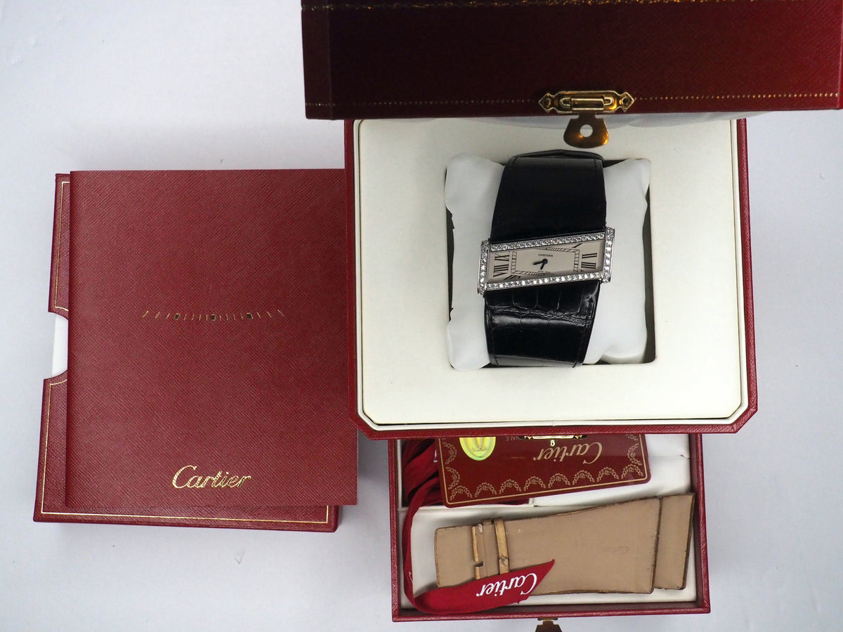 Pre-Owned Cartier Pre-Owned Watches - Divan Diagonale | Manfredi Jewels