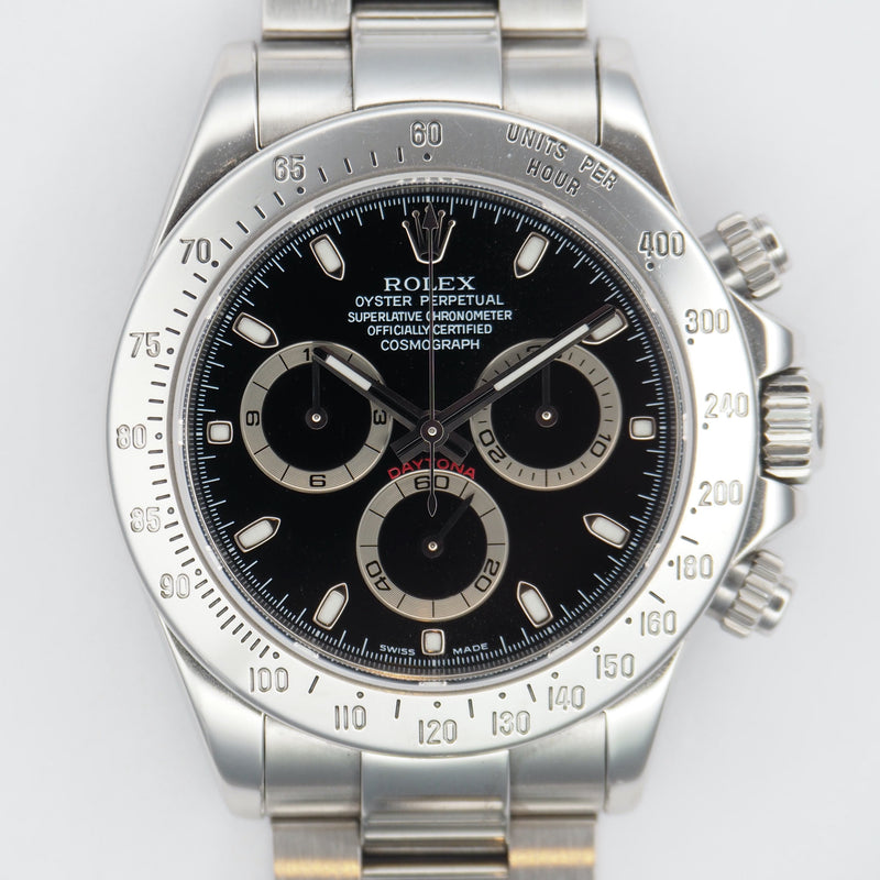 Black Daytona Stainless Steel