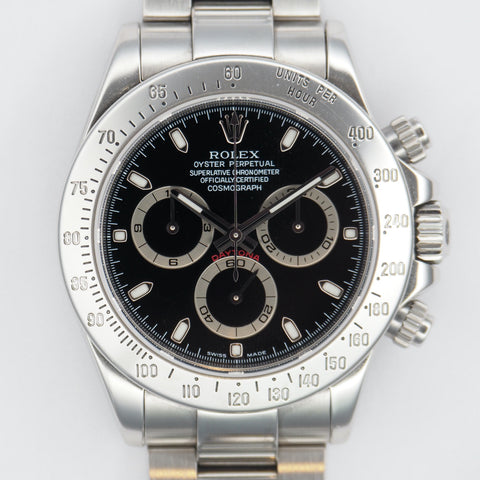 Black Daytona Stainless Steel