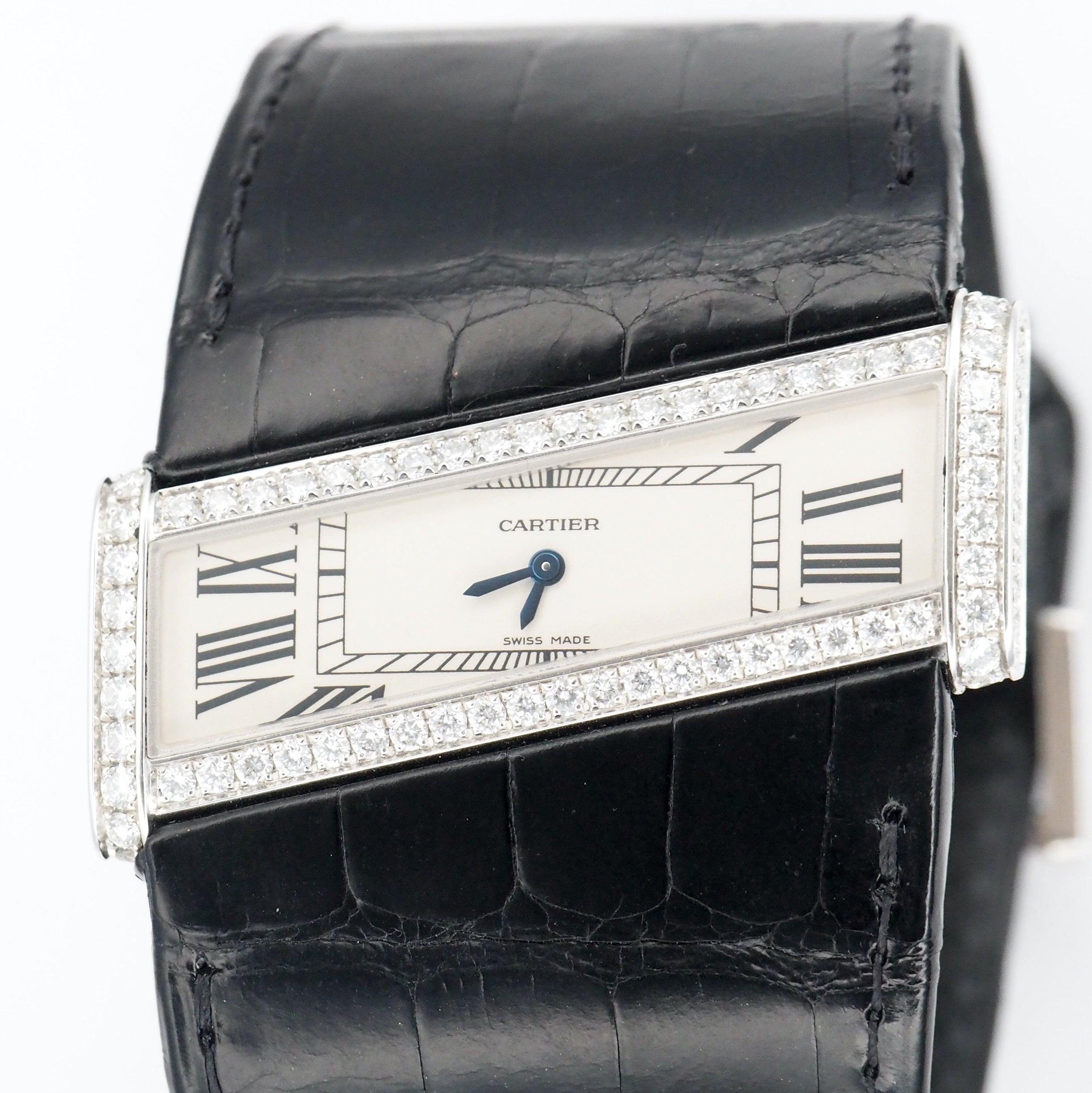 Pre - owned Cartier Divan Diagonale - Pre - owned Watches