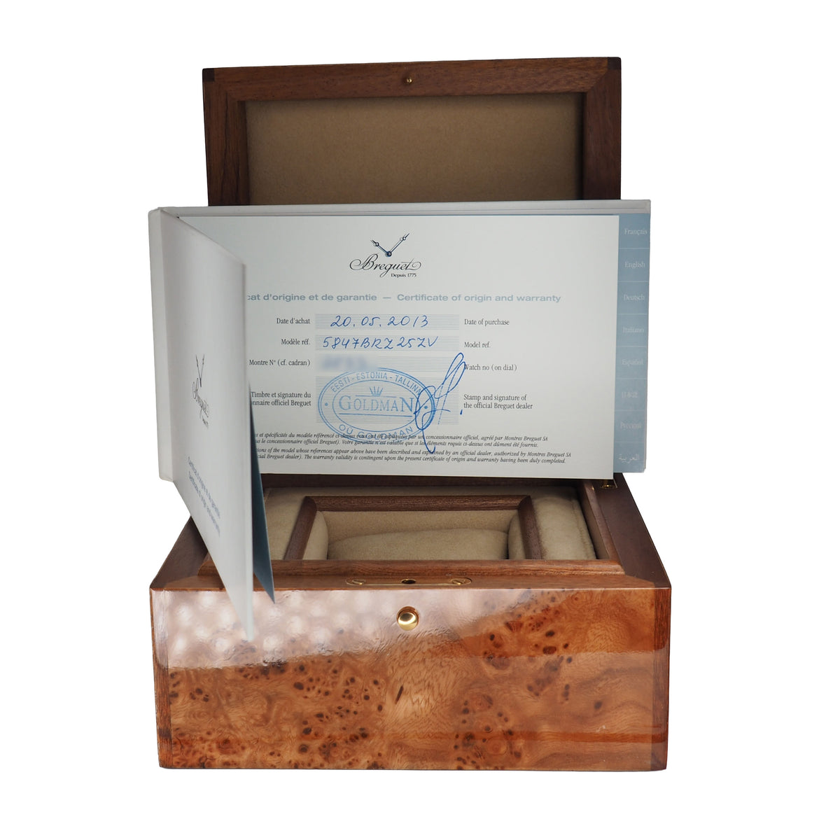 Pre-Owned Breguet Pre-Owned Watches - Marine Royal Alarm | Manfredi Jewels