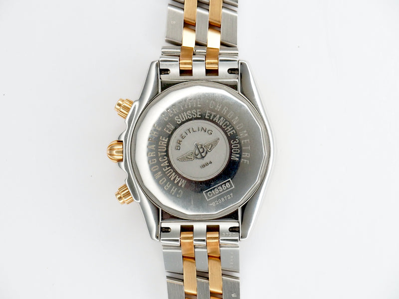 Chronomat Evolution Two Tone Burgundy dial