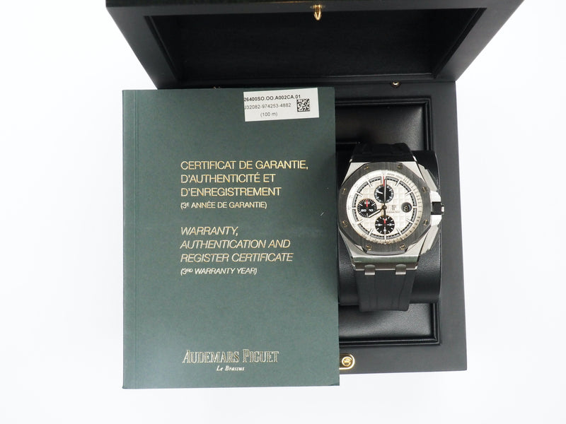 Royal Oak Offshore Steel Silver Dial