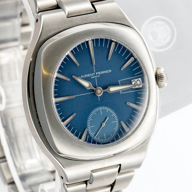 Sport Auto Blue Dial Titanium
