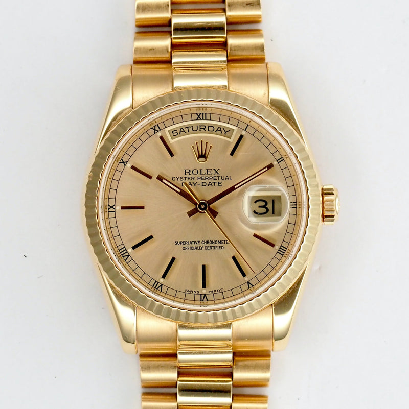Day Date 36 Champagne Dial