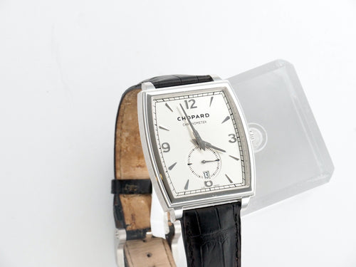 L.U.C XP Tonneau 18K White Gold