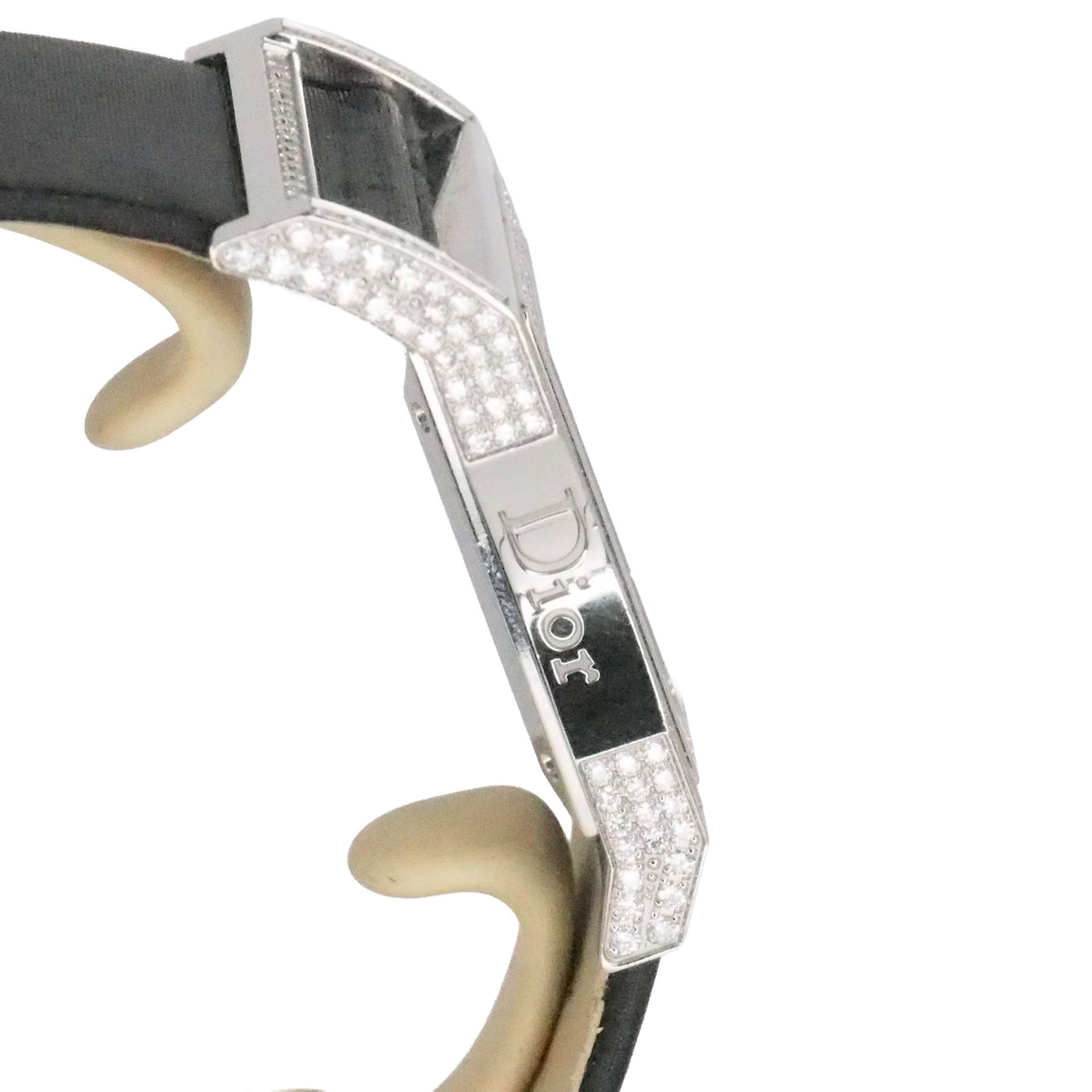 Dior Chris 47 Diamond-Set Stainless Steel Watch