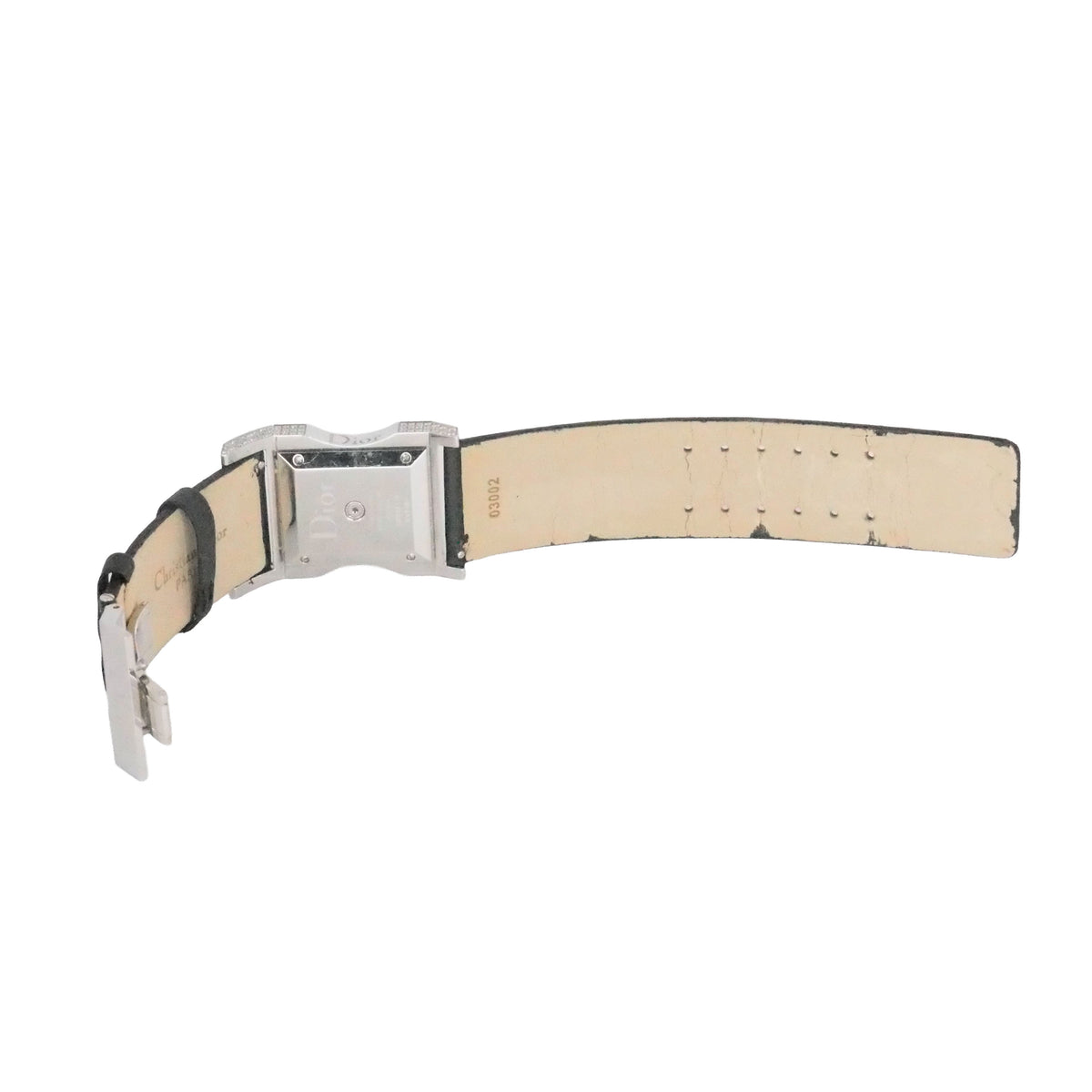 Dior Chris 47 Diamond-Set Stainless Steel Watch