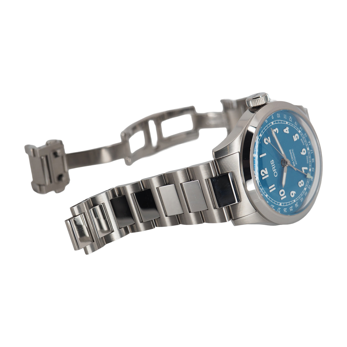 Pre-Owned ORIS Pre-Owned Watches - Big Crown Pointer Date Turqoise | Manfredi Jewels