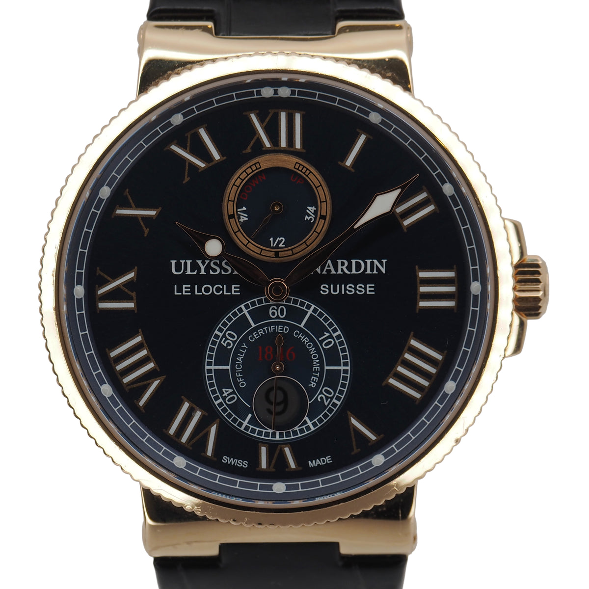 Pre-Owned Ulysse Nardin Pre-Owned Watches - Marine Chronomaster | Manfredi Jewels