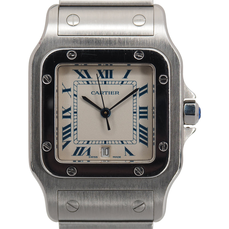 Pre-Owned Cartier Pre-Owned Watches - Cartier Santos Galbée | Manfredi Jewels
