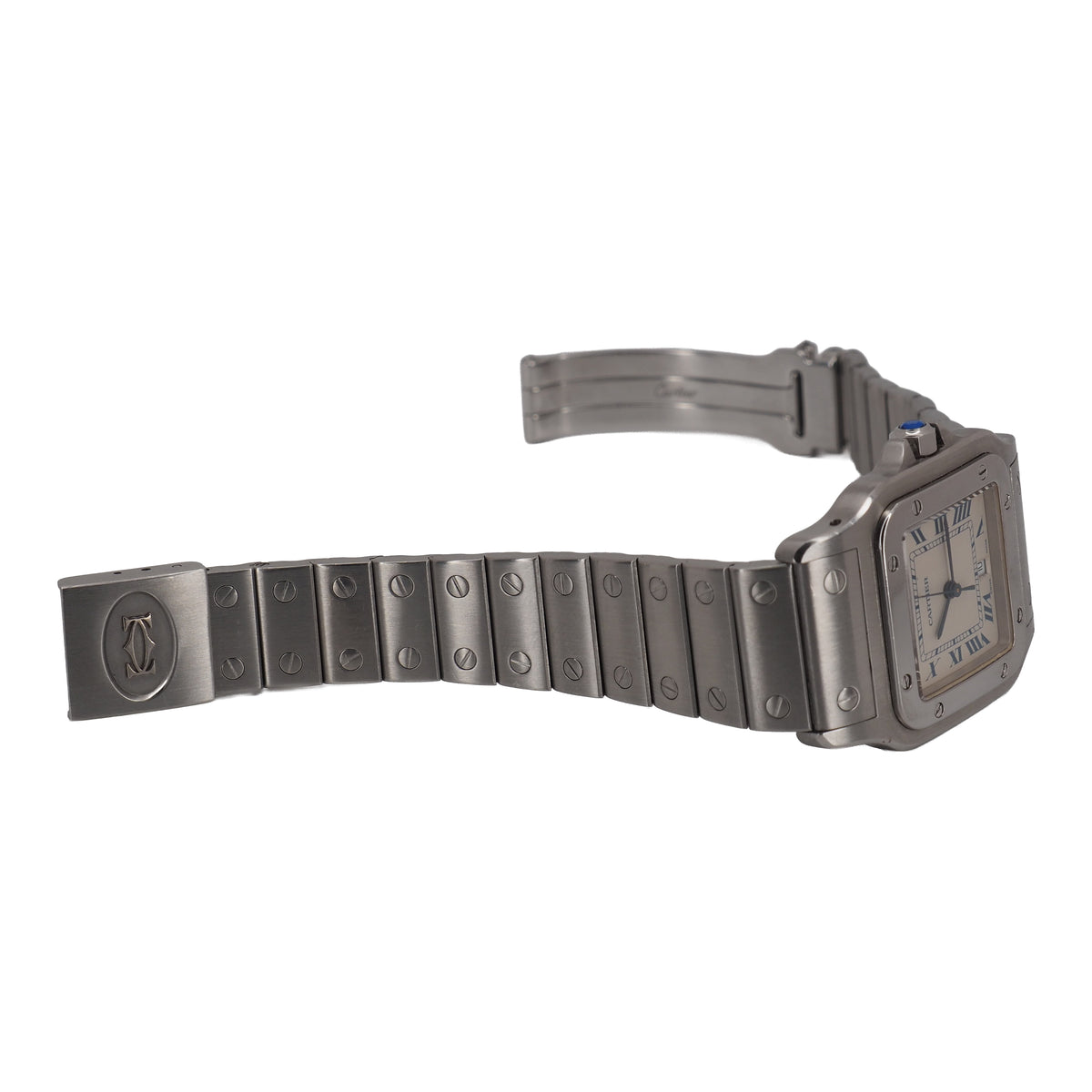 Pre-Owned Cartier Pre-Owned Watches - Cartier Santos Galbée | Manfredi Jewels