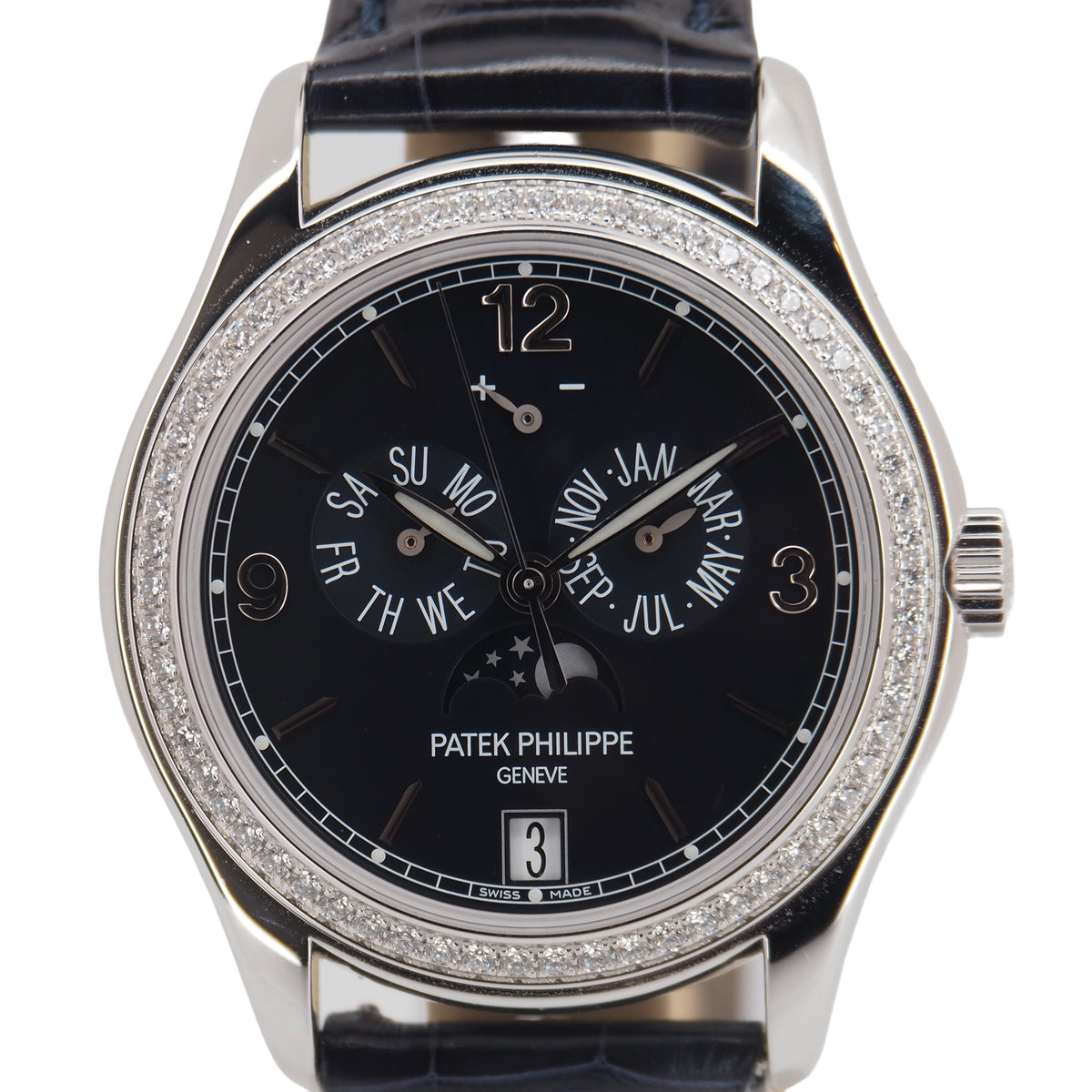 Pre-Owned Patek Philippe Pre-Owned Watches - 5147G-001 Annual Calendar | Manfredi Jewels