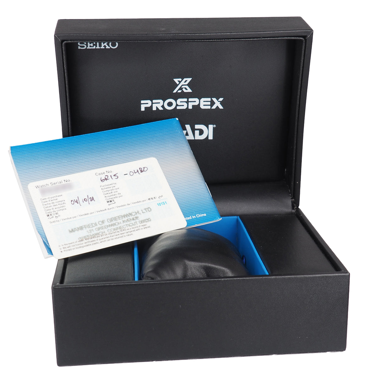 Pre-Owned Seiko Pre-Owned Watches - Prospex Special Edition PADI SPB071 | Manfredi Jewels