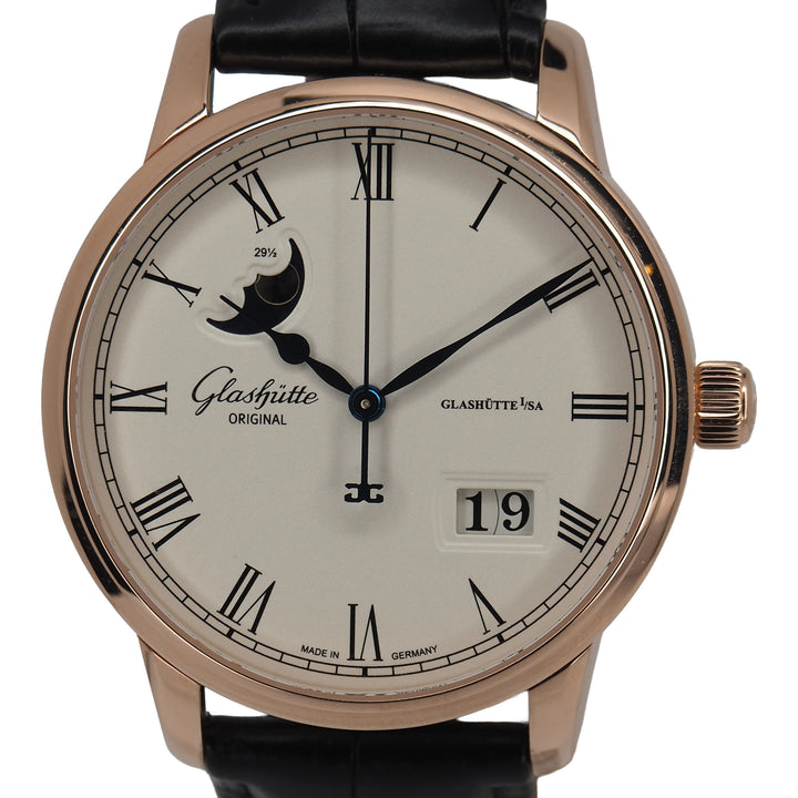 Pre-Owned Glashütte Original Pre-Owned Watches - Senator Panorama Moon Phase | Manfredi Jewels