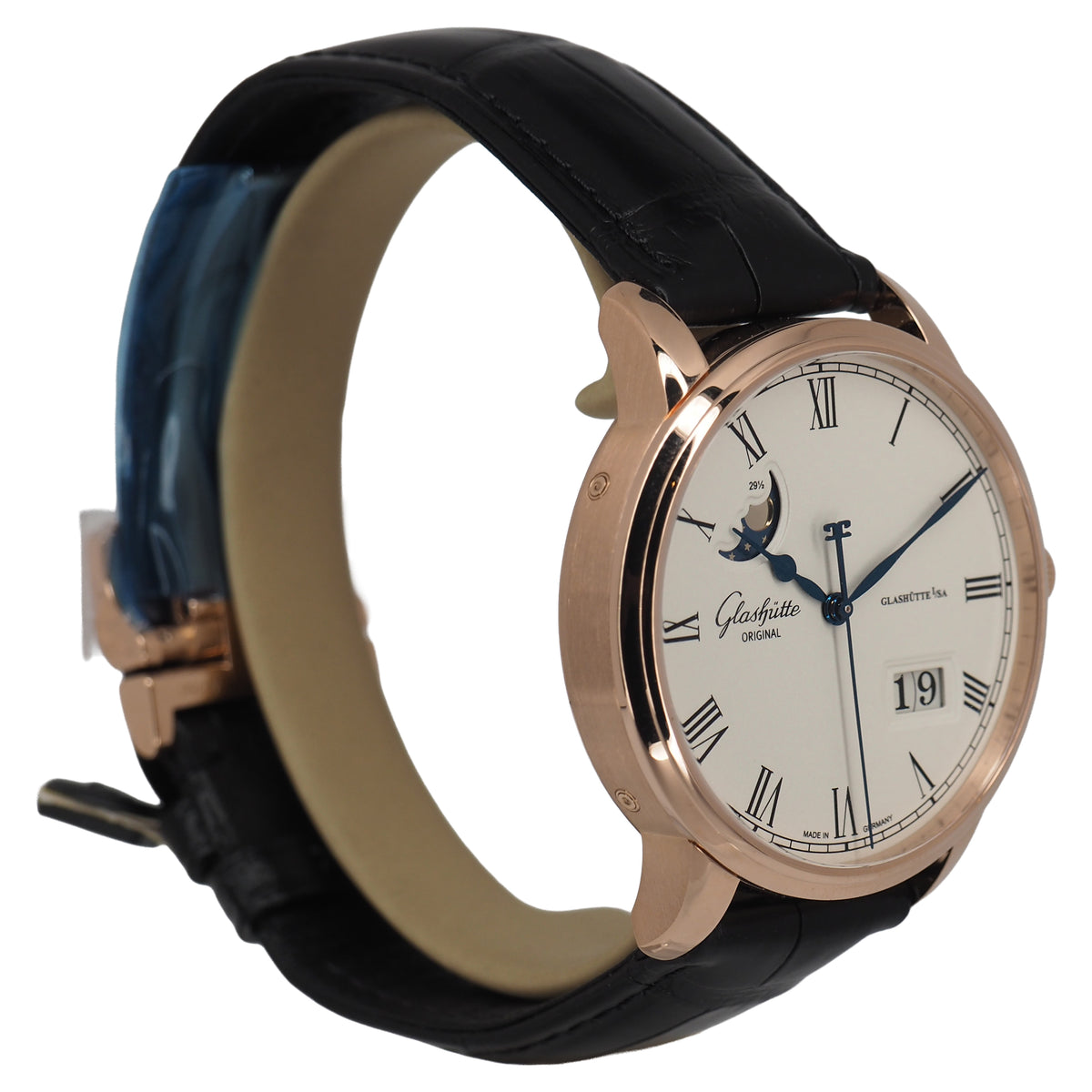 Pre-Owned Glashütte Original Pre-Owned Watches - Senator Panorama Moon Phase | Manfredi Jewels