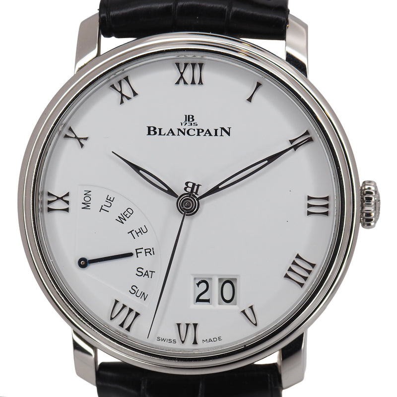 Pre-Owned Blancpain Pre-Owned Watches - Villeret Grande Date Jour Rétrograde | Manfredi Jewels