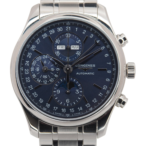 Pre-Owned Longines Pre-Owned Watches - Master Collection Chrono Moonphase | Manfredi Jewels