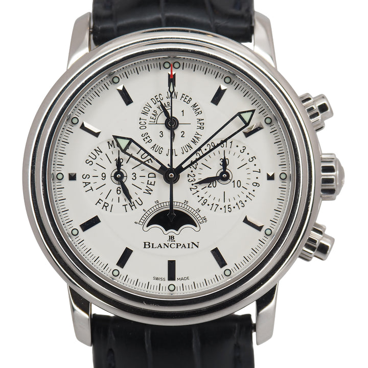Pre-Owned Blancpain Pre-Owned Watches - Léman Flyback Chronograph Perpetual Calendar | Manfredi Jewels