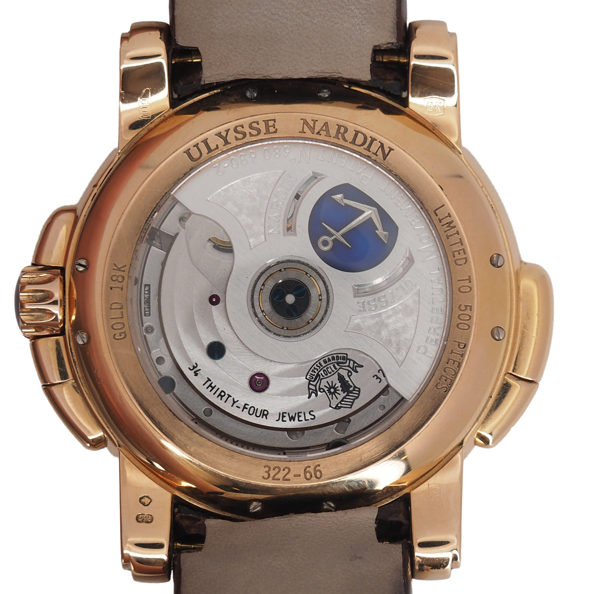 Pre-Owned Ulysse Nardin Pre-Owned Watches - GMT Perpetual | Manfredi Jewels