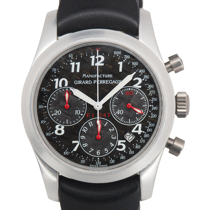 Pre-Owned Girard-Perregaux Pre-Owned Watches - Chronograph Pour Ferrari in Aluminum | Manfredi Jewels