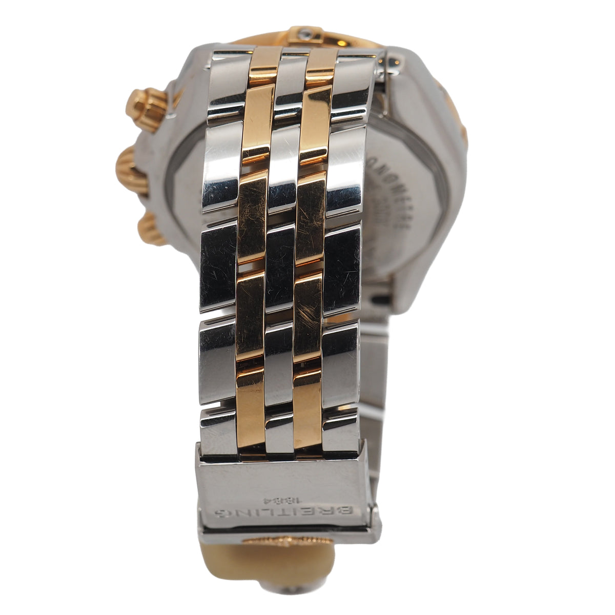 Pre-Owned Breitling Pre-Owned Watches - Chronomat Evolution Two Tone Burgundy dial | Manfredi Jewels
