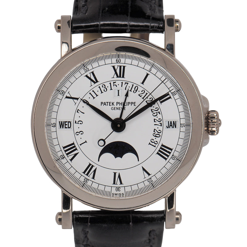 Pre-Owned Patek Philippe Pre-Owned Watches - Perpetual Calendar Retrograde Moon Phase | Manfredi Jewels