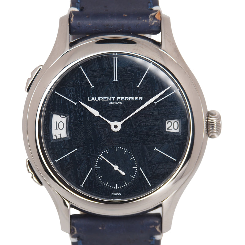 ドラジェネ(LRルシファー) Pre - owned Laurent Ferrier Classic Traveller Blue Meteorite Dial