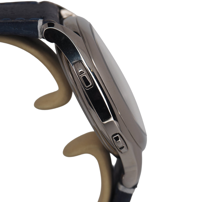 Pre - owned Laurent Ferrier Classic Traveller Blue Meteorite Dial