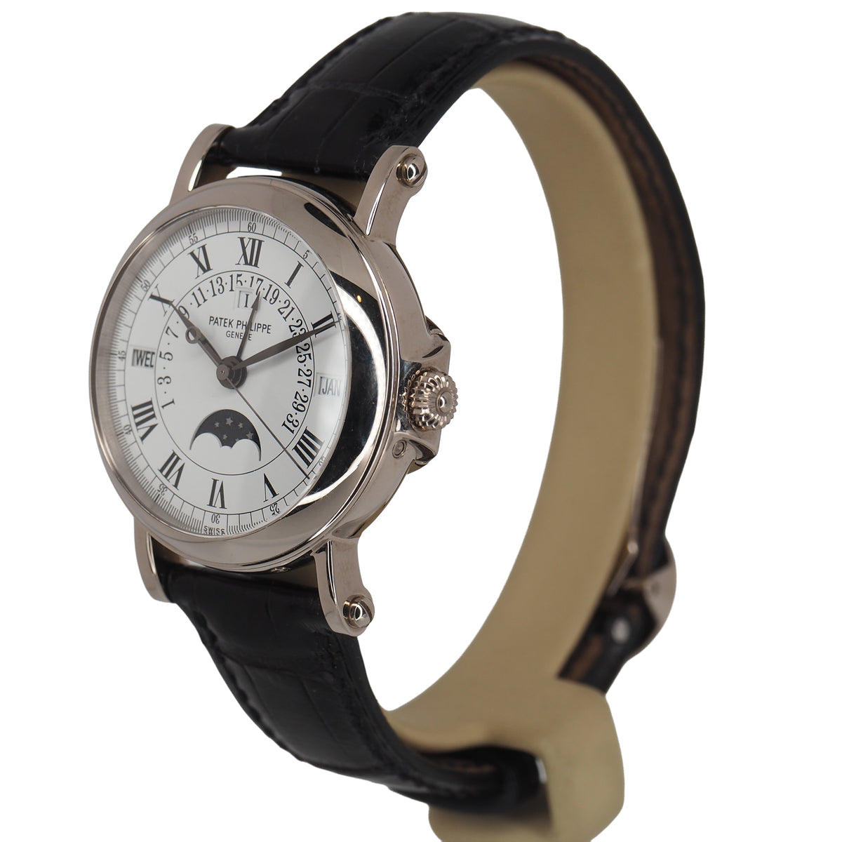Pre-Owned Patek Philippe Pre-Owned Watches - Perpetual Calendar Retrograde Moon Phase | Manfredi Jewels