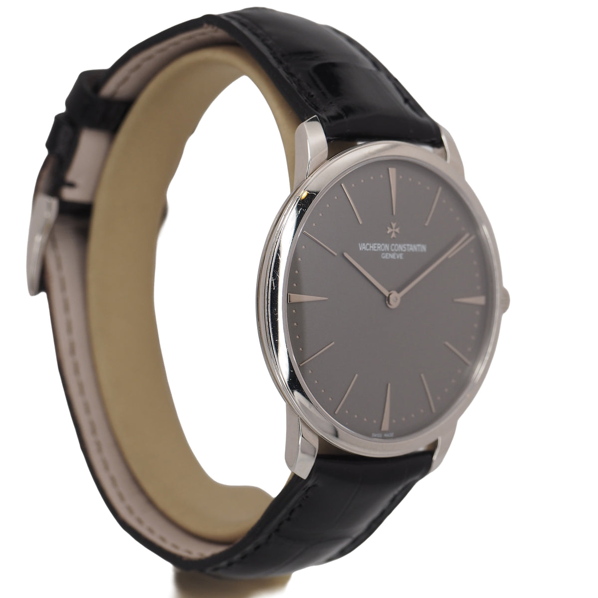 Pre-Owned Vacheron Constantin Pre-Owned Watches - Patrimony Grand Taille Platinum | Manfredi Jewels