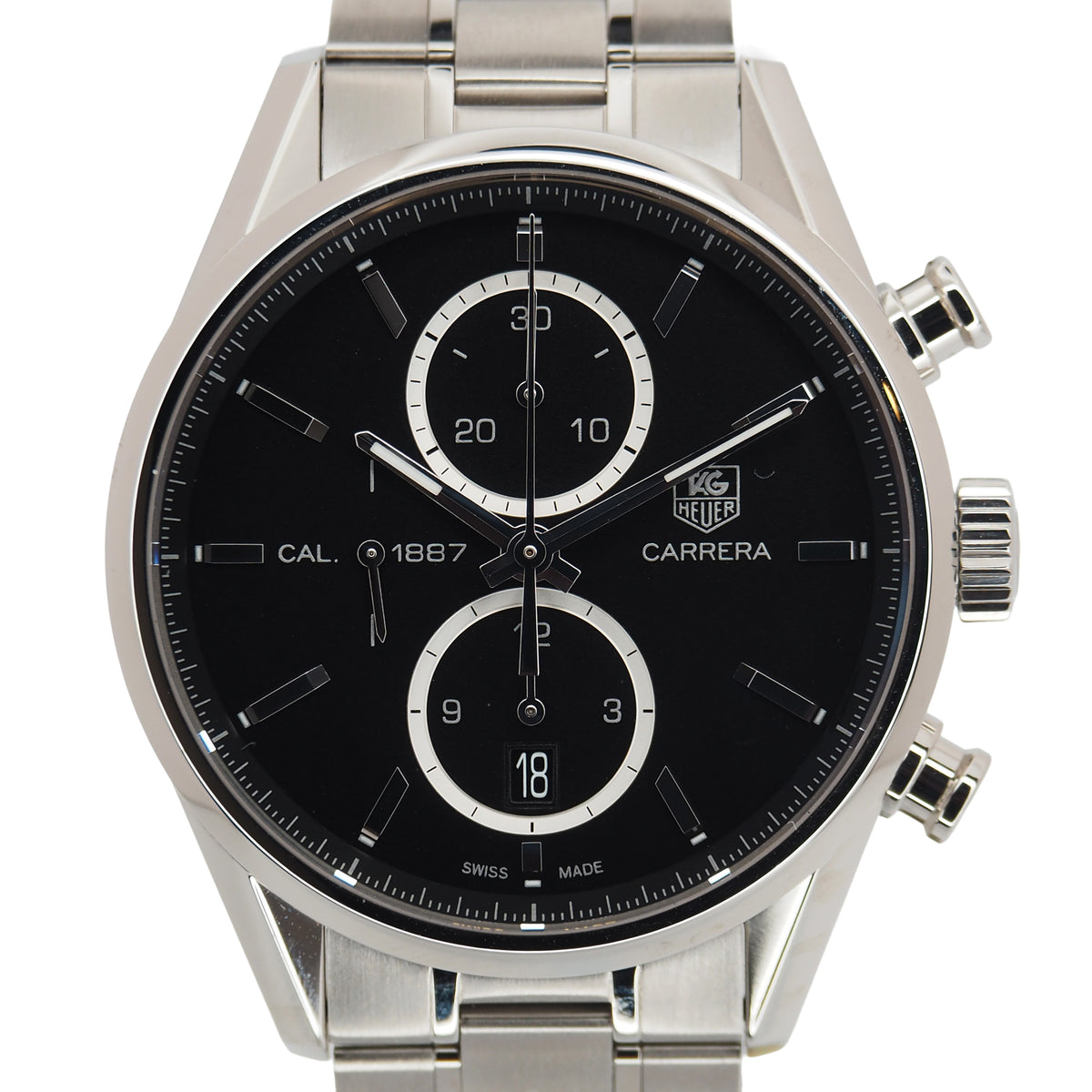 Pre-Owned Tag Heuer Pre-Owned Watches - Carrera Calibre 1887 | Manfredi Jewels