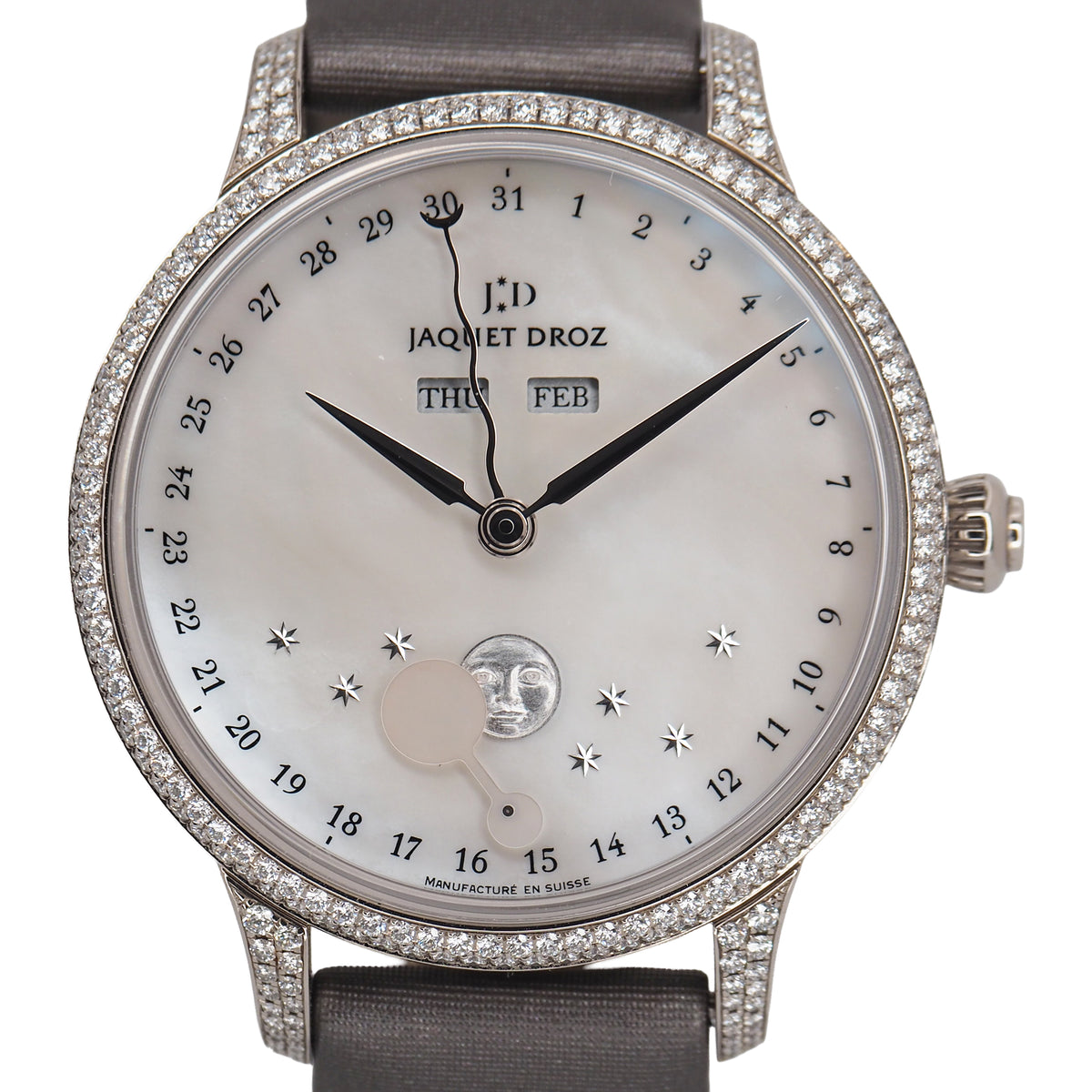 Pre-Owned Jaquet Droz Pre-Owned Watches - Eclipse Triple Calendar Moonphase | Manfredi Jewels