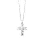 Classics 14K White Gold 0.5 ct Diamond Cross Pendant