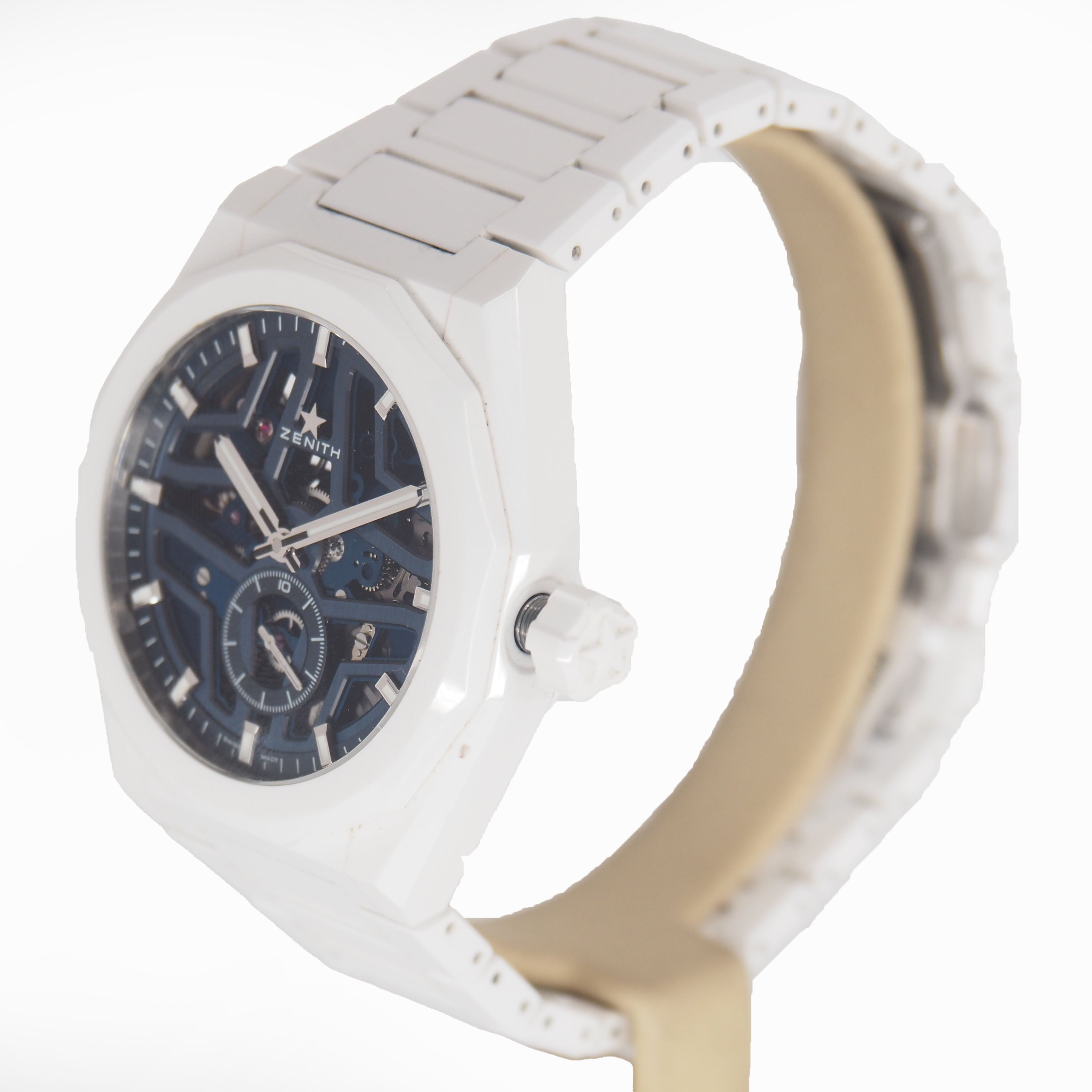 Defy Skyline Skeleton White Ceramic – Manfredi Jewels