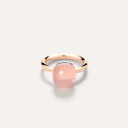 Nudo 18K Rose Gold Rose Quartz Classic Ring