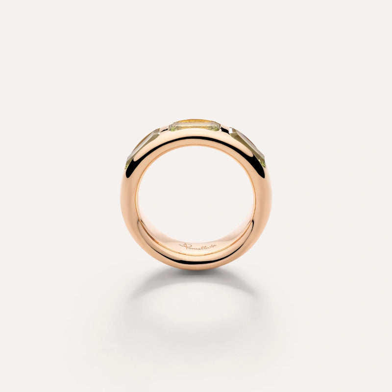 Iconica 18K Rose Gold Peridot Ring