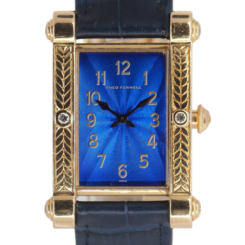 Vintage Yellow Gold Diamond Watch