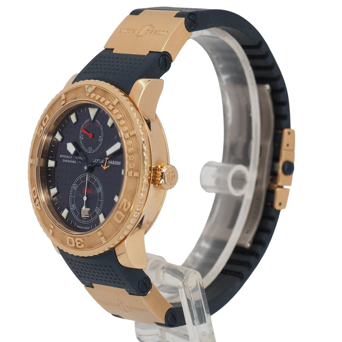 Pre-Owned Ulysse Nardin Pre-Owned Watches - Ulysse Nardin Maxi Diver 266-58-LE-3 | Manfredi Jewels